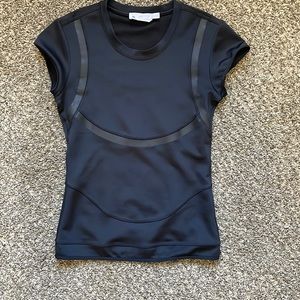 Adidas by Stella McCartney | Black Short Sleeved Athletic Shirt